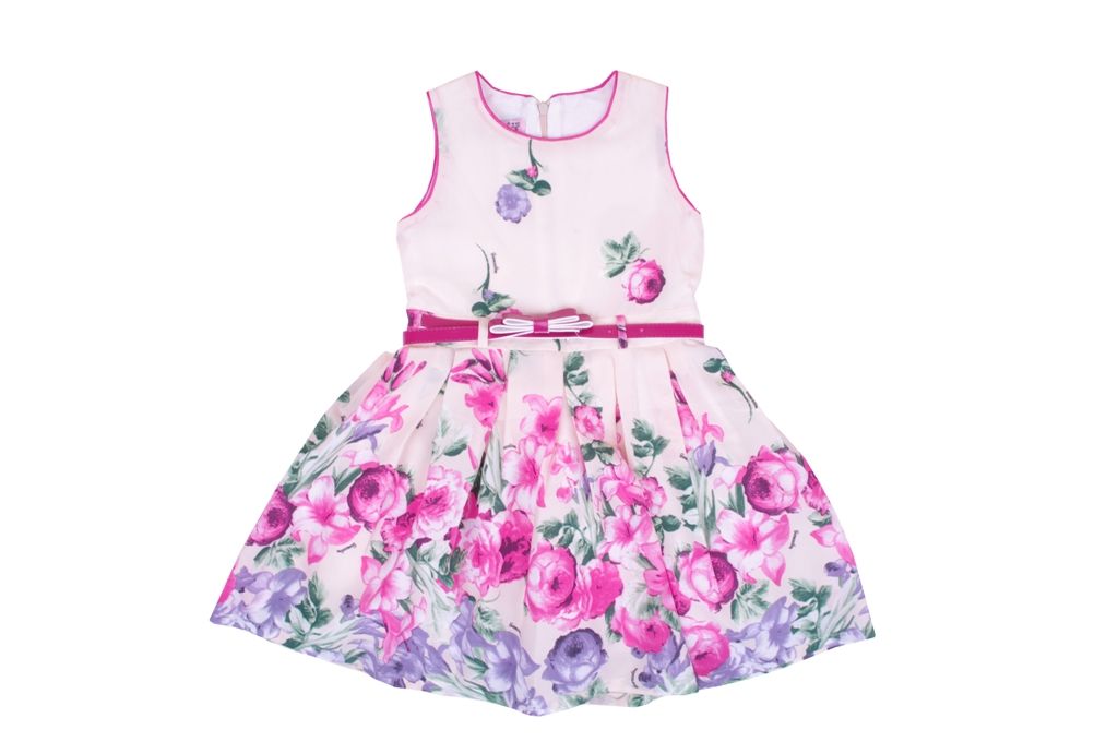 Dress with a belt
