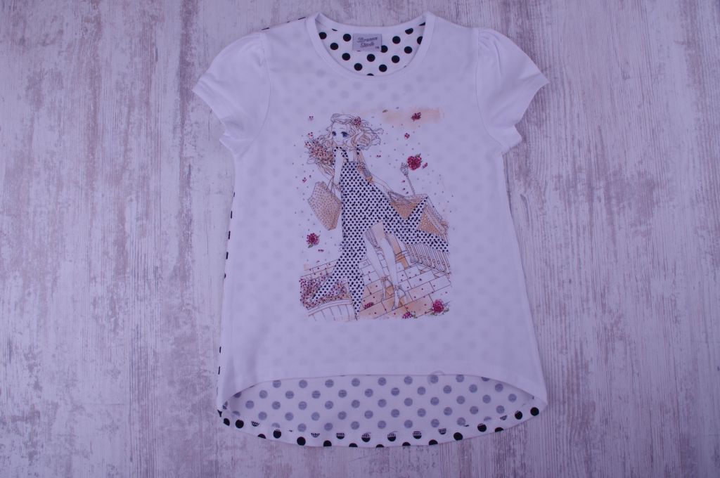 Tunic with backs of points