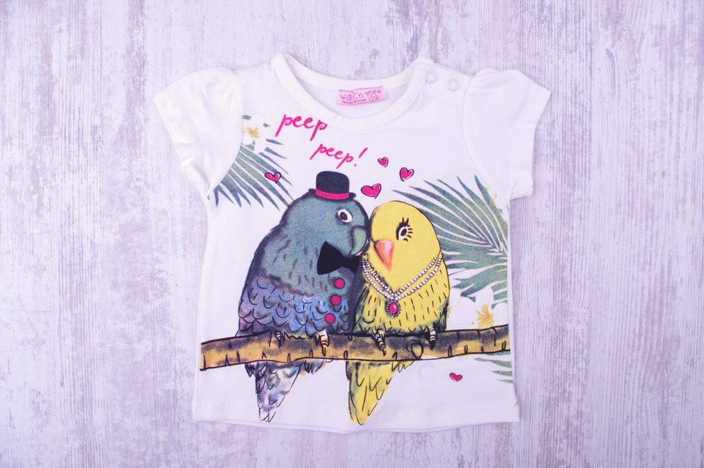 T-shirt `parrot`