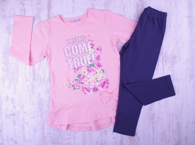 Set of tunic with wedge