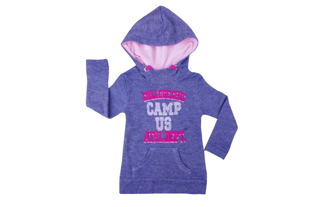Sweatshirt with a hood