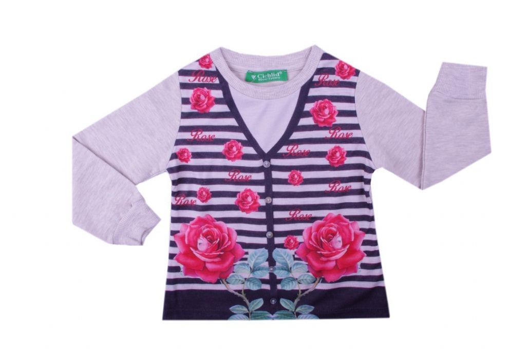 Tunic with imitation vest