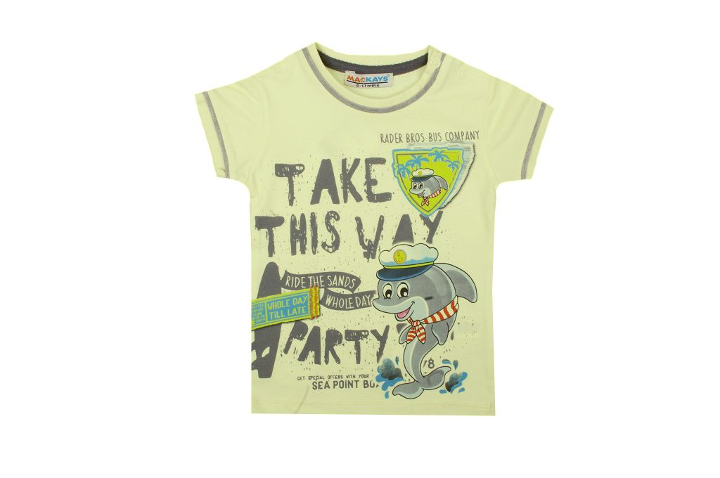 T-shirt with dolphin