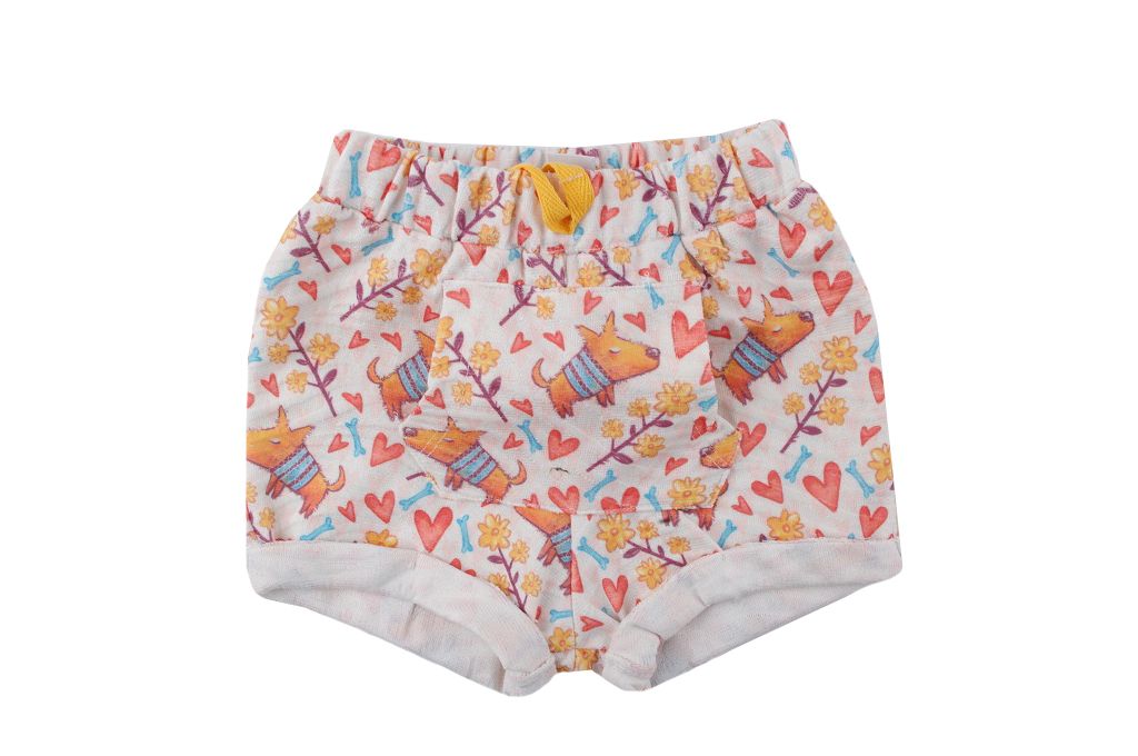 Short pants girl