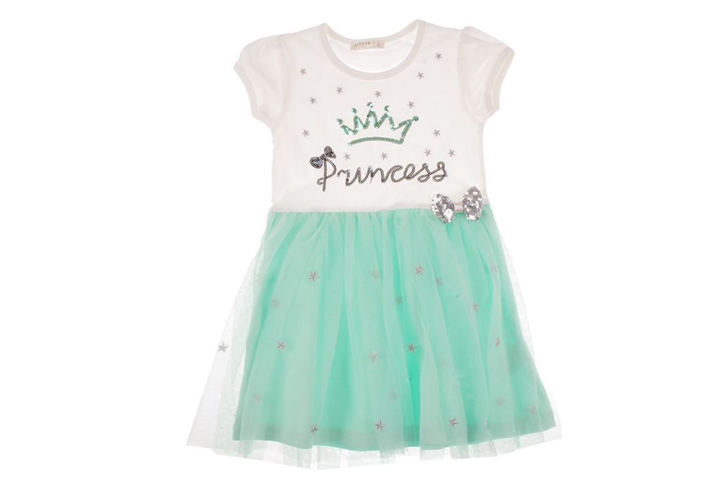 Dress short sleeve `princess`