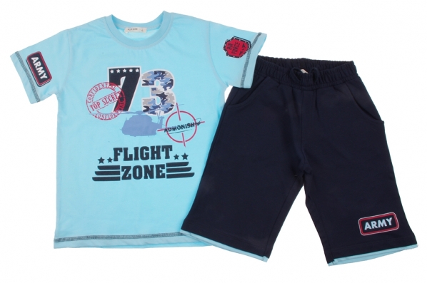 Set for boy t-shirt with trousers