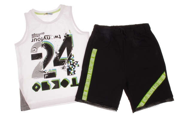 Set for boy tunic with trousers