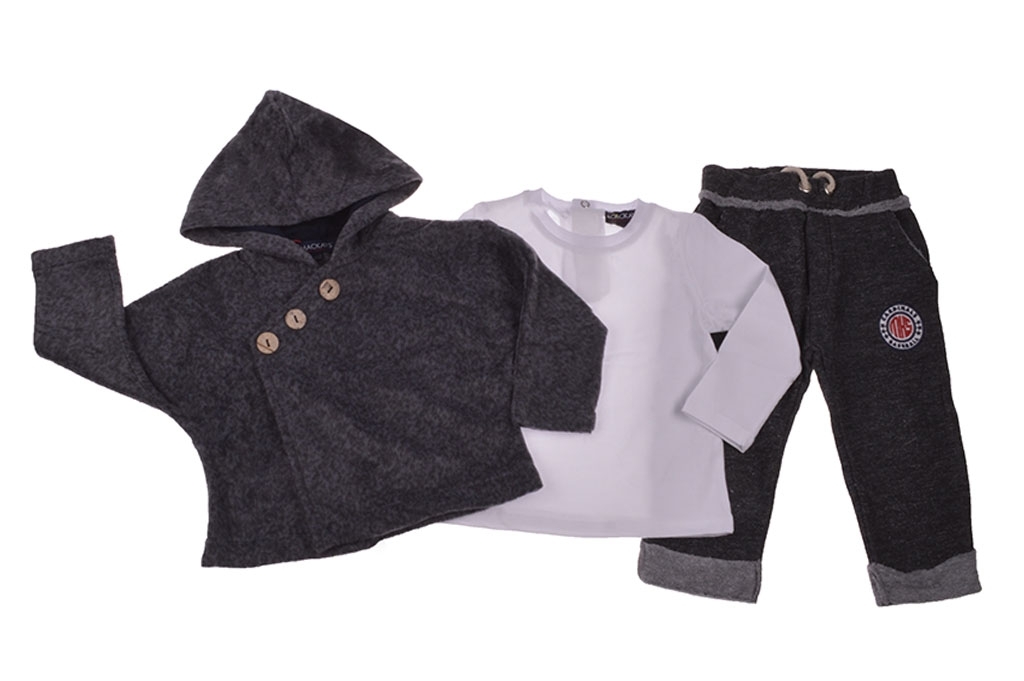 Set long sleeve boy 3 parts