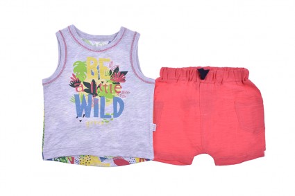 Set short sleeve boy