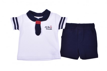 Set short sleeve boy