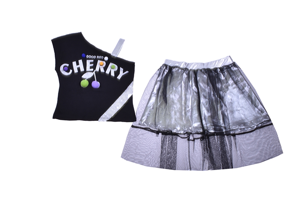 Set for girl with skirt