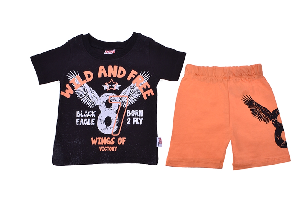 Short sleeve set for boy