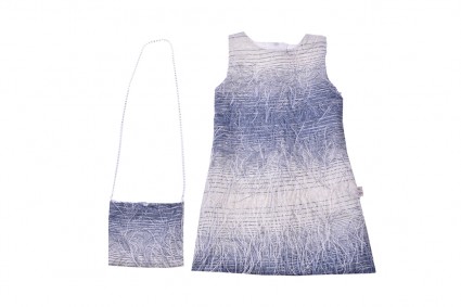 Dress with a bag