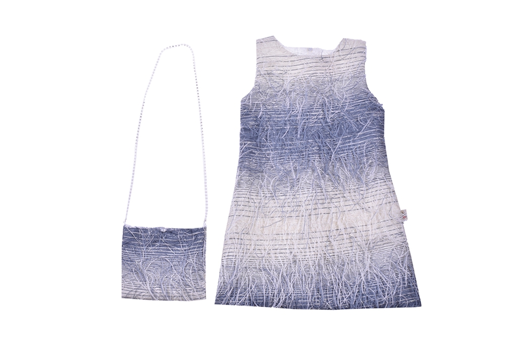 Dress with a bag