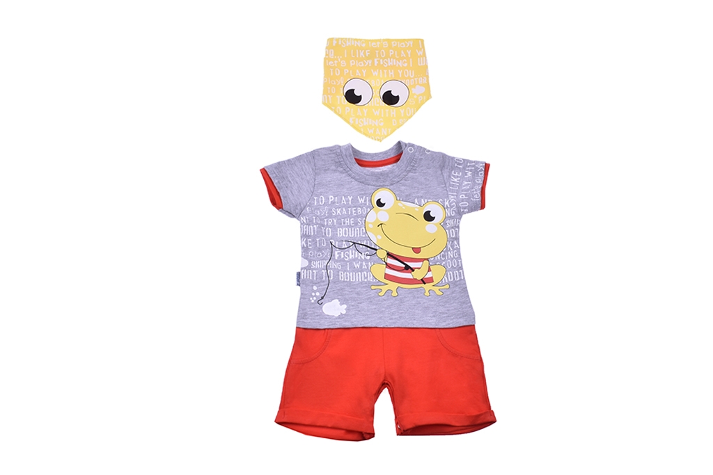 Overall short sleeve for boy