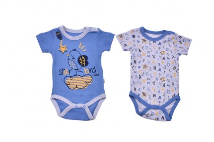 Body short sleeve boy 2 pieces