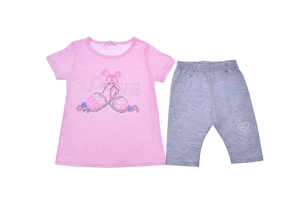 Short sleeve girl set