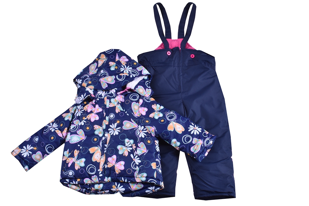 Jacket with overalls girl
