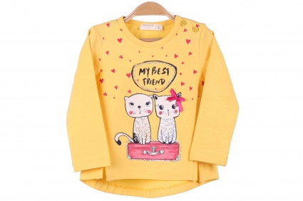 Blouse girl long sleeve