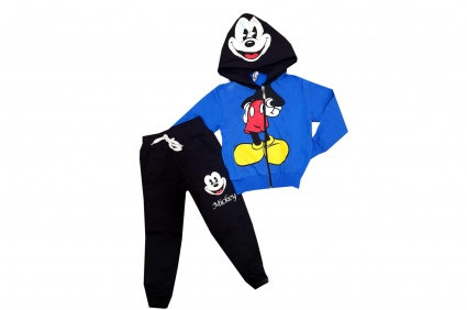 Комплект дълъг ръкав момче вата - Mickey Mouse
