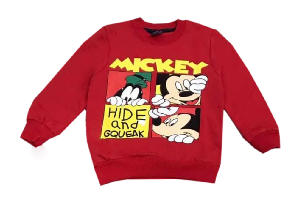 Blouse boy long sleeve mickey mouse