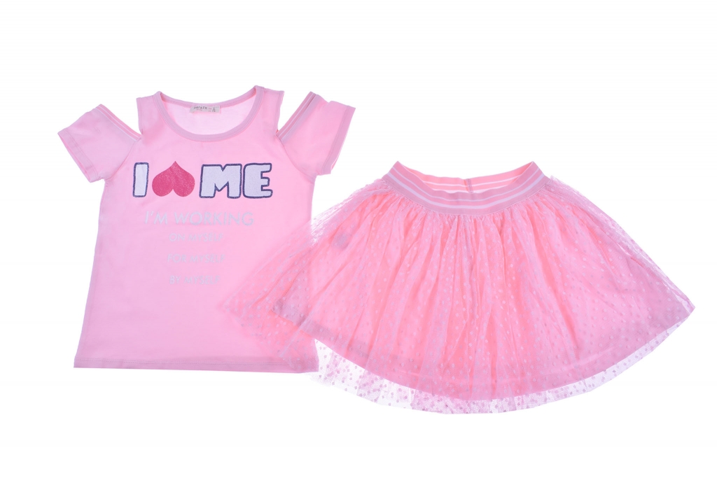 Short sleeve girl set
