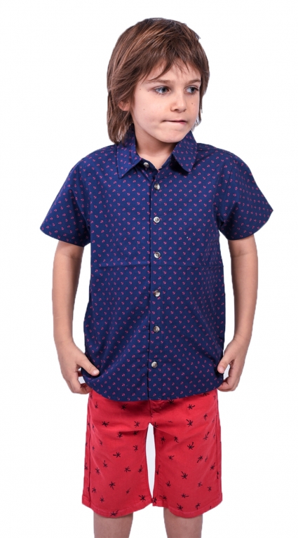 Shirt short sleeve boy