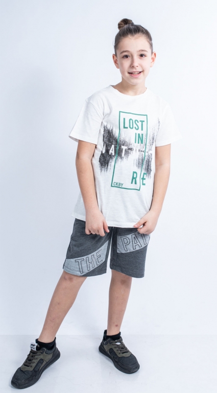 Short sleeve boy set