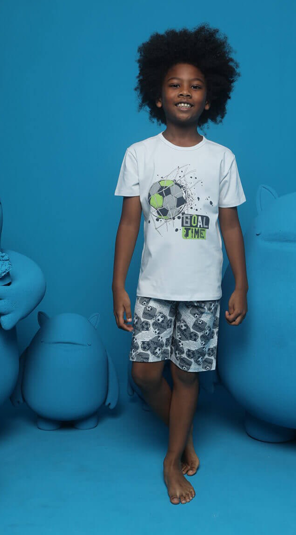 Short sleeve boy pajamas