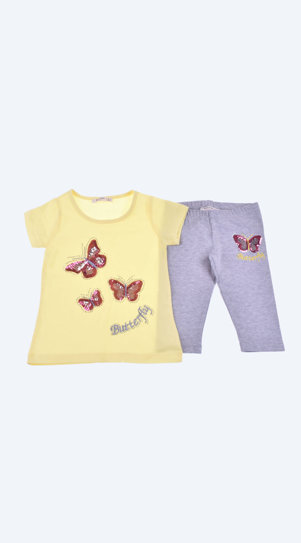 Комплект къс ръкав момиче