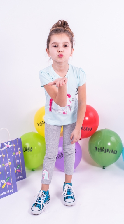 Short sleeve set for girl