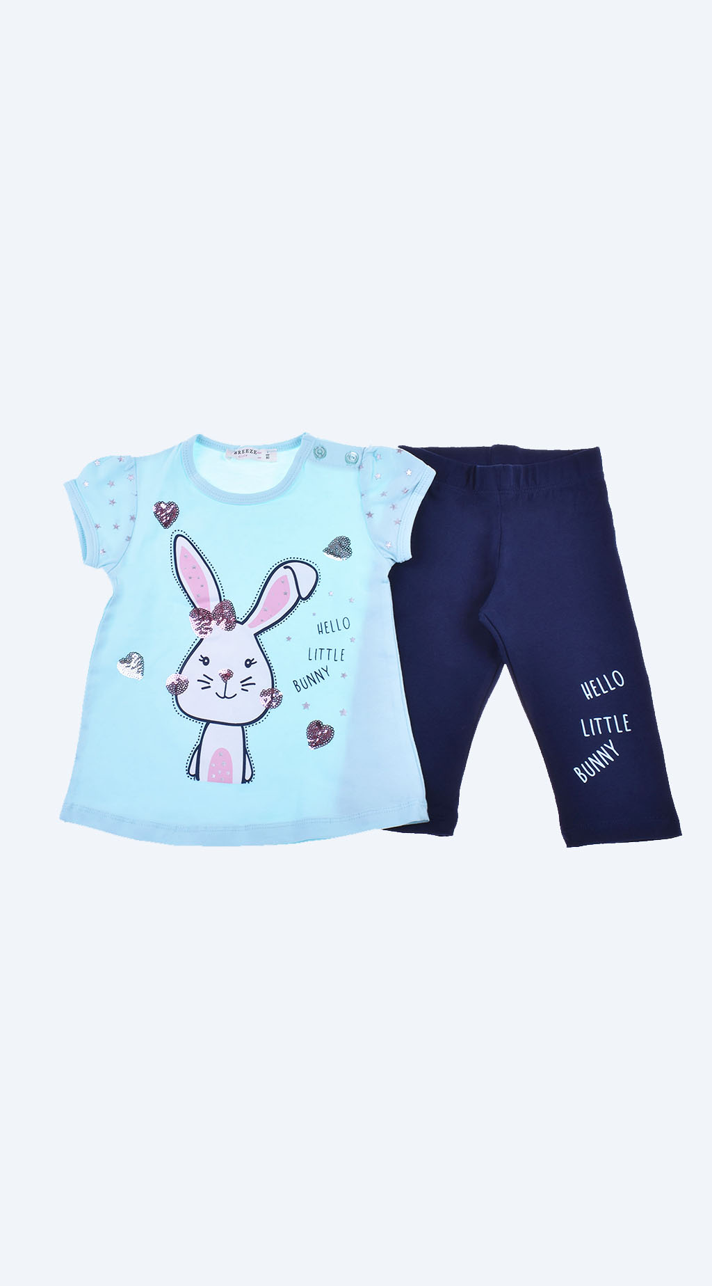 Short sleeve set for girl