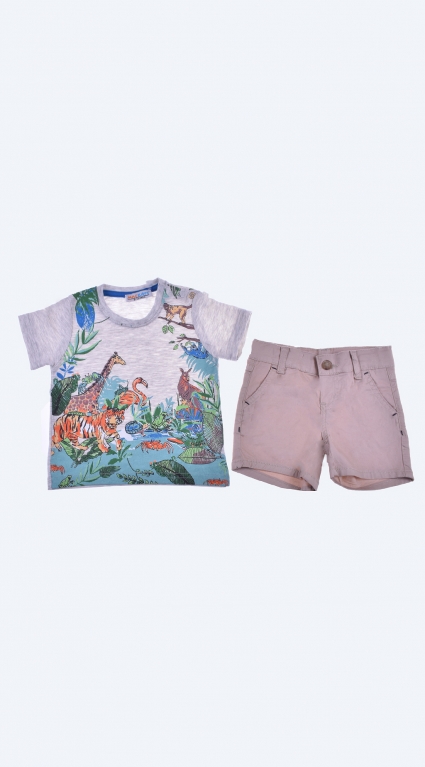Short sleeve boy set