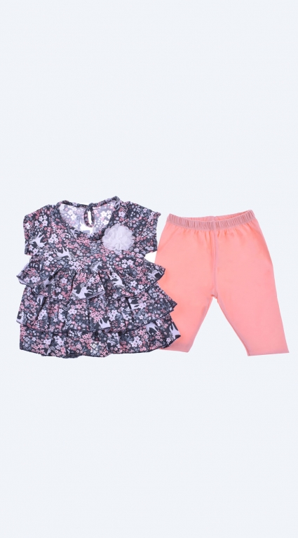 Short sleeve girl set