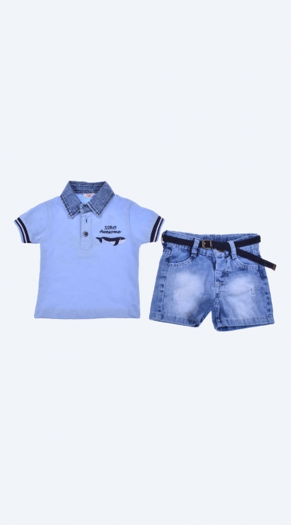 Short sleeve boy set
