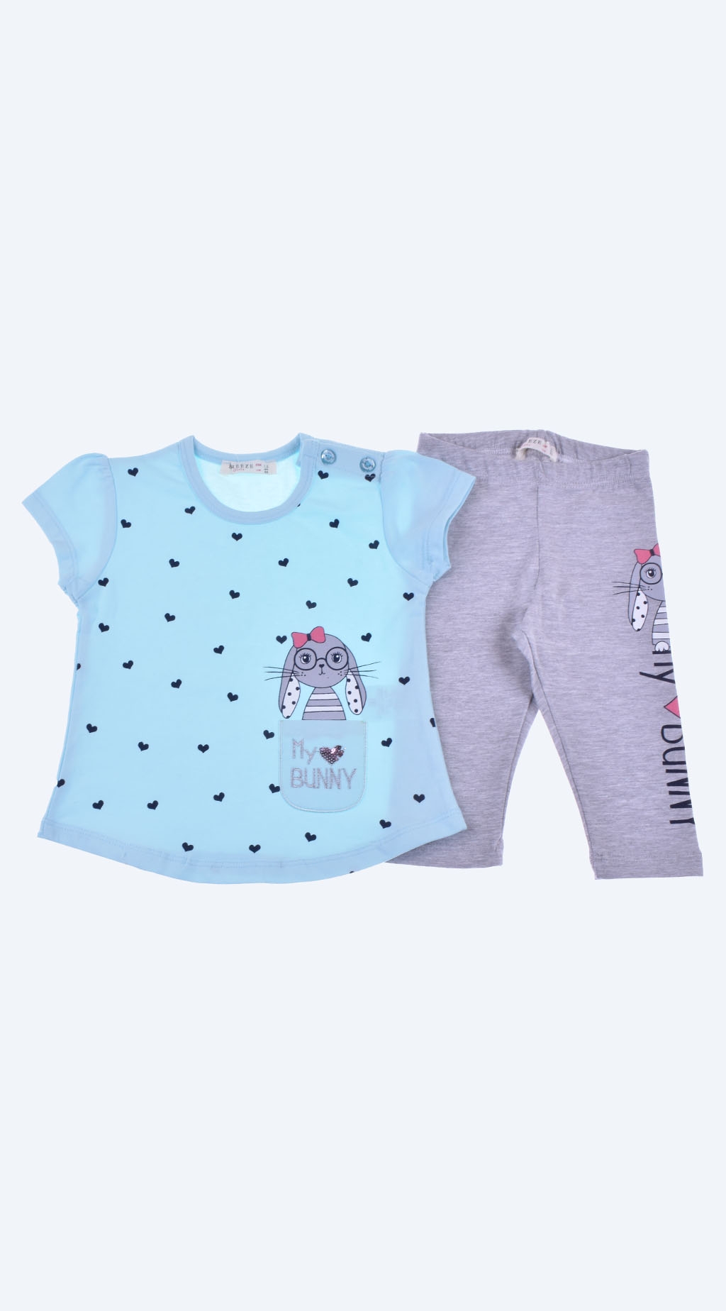 Short sleeve girl set