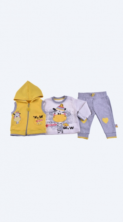 Set maneca lunga fata 3 piese