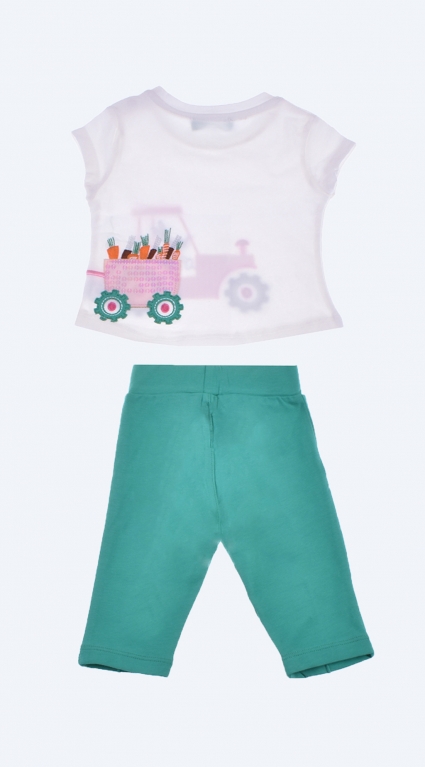 Short sleeve girl set