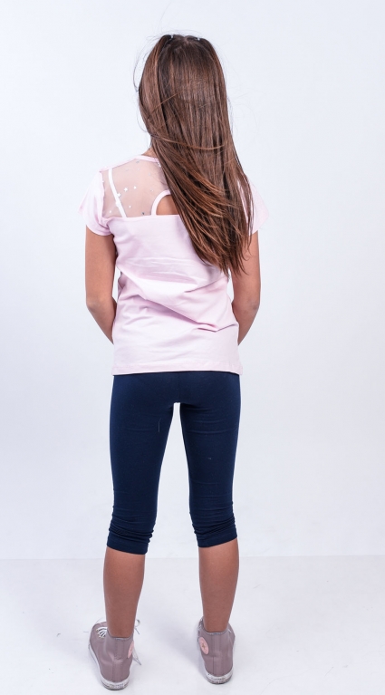 Short sleeve set for girl