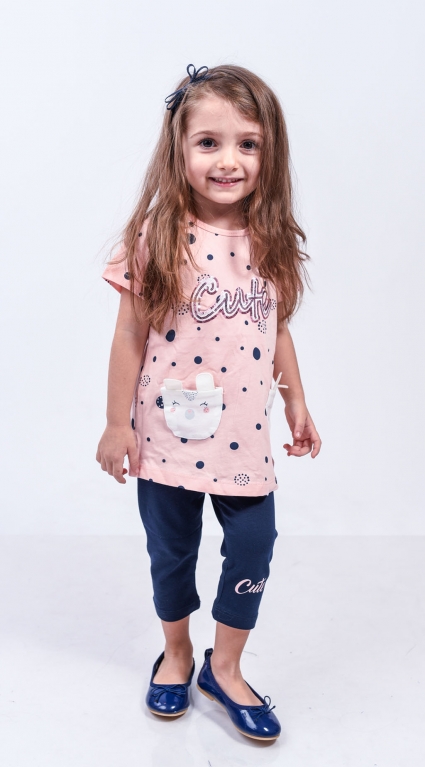 Short sleeve girl set