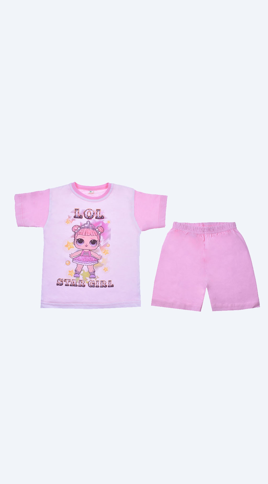 Pajama short sleeve girl