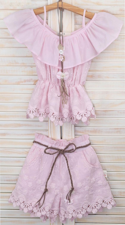 Short sleeve girl set