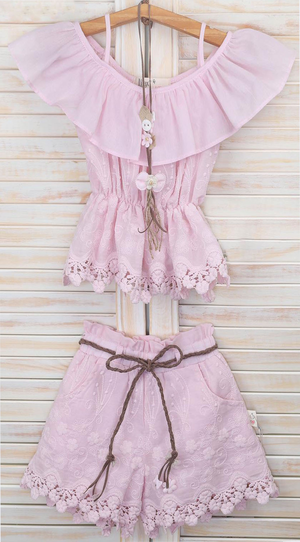 Short sleeve girl set