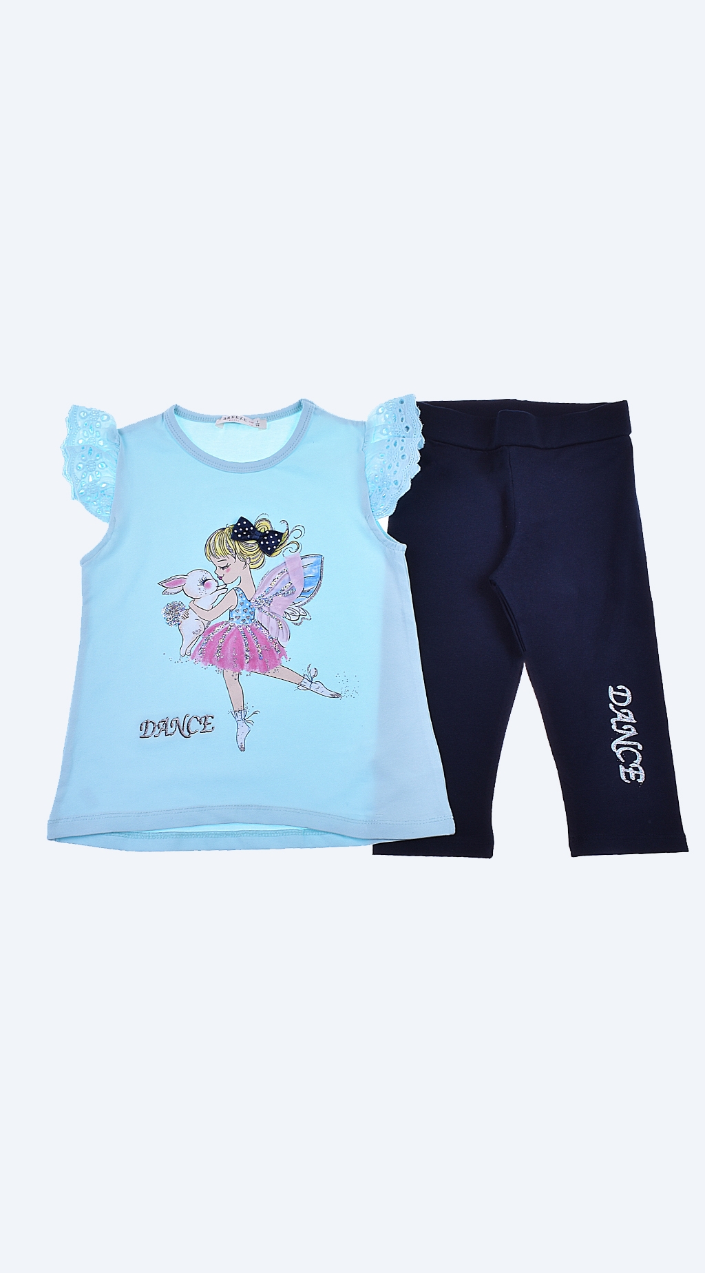 Set short sleeve girl