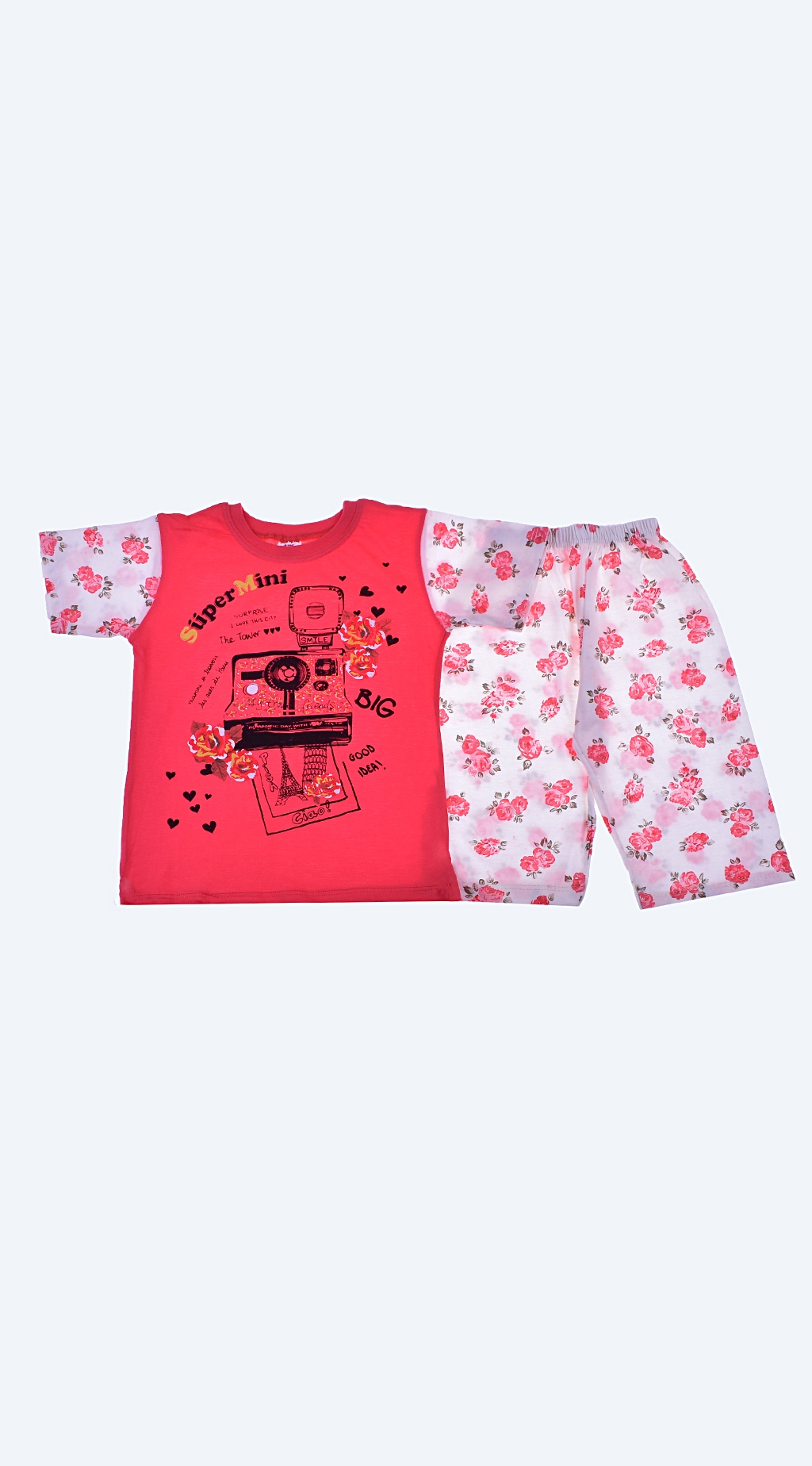 Pajamas short sleeve girl