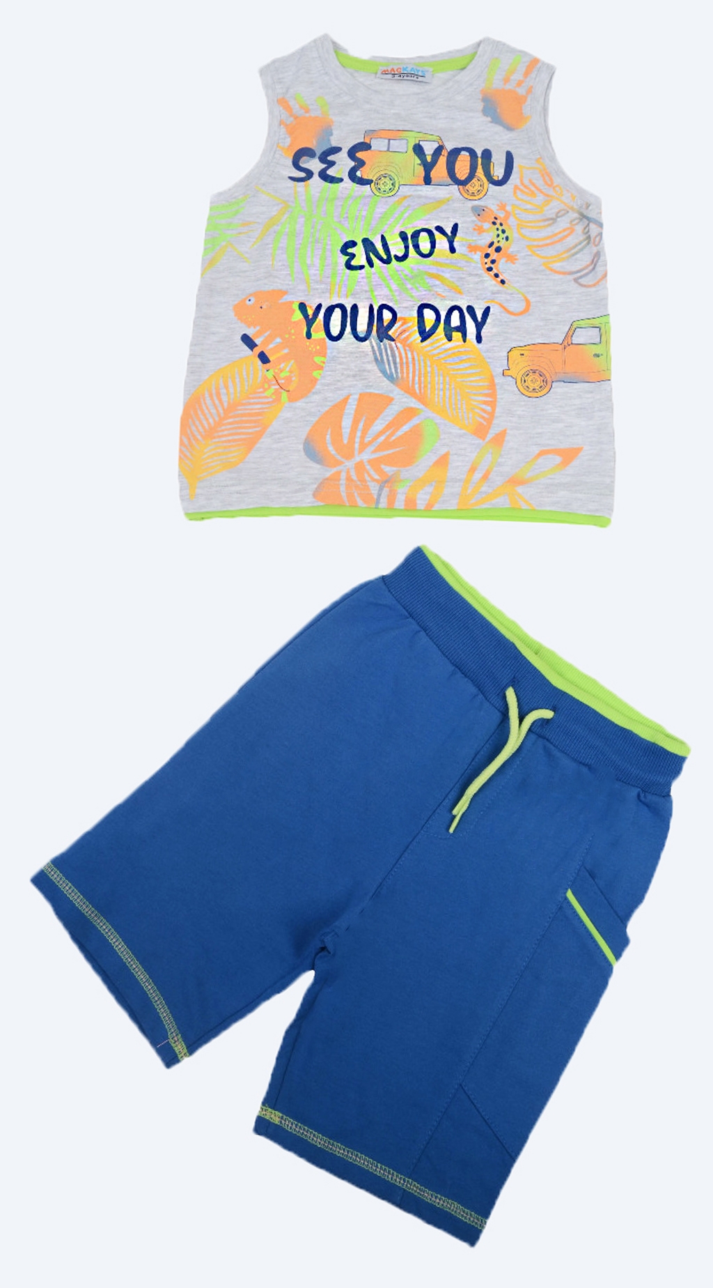 Set short sleeve boy
