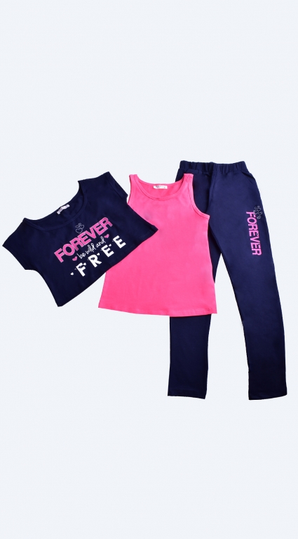 Short sleeve girl set