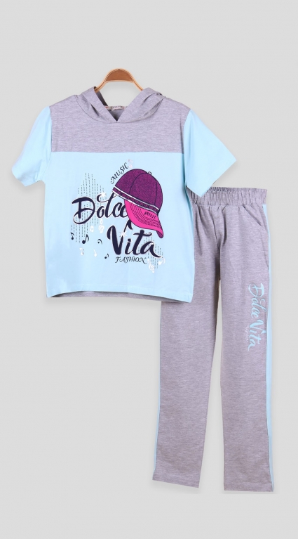 Short sleeve girl set