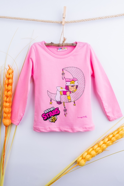 Long sleeve girl blouse