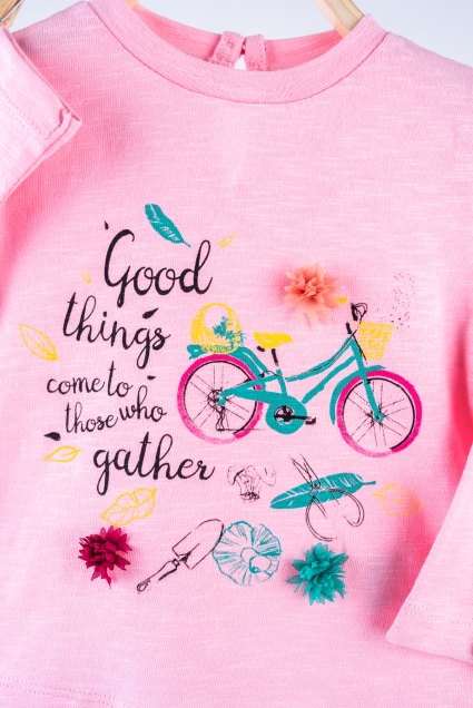 Long sleeve girl blouse